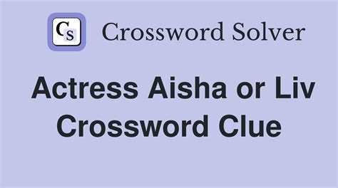 actress liv|actress liv crossword.